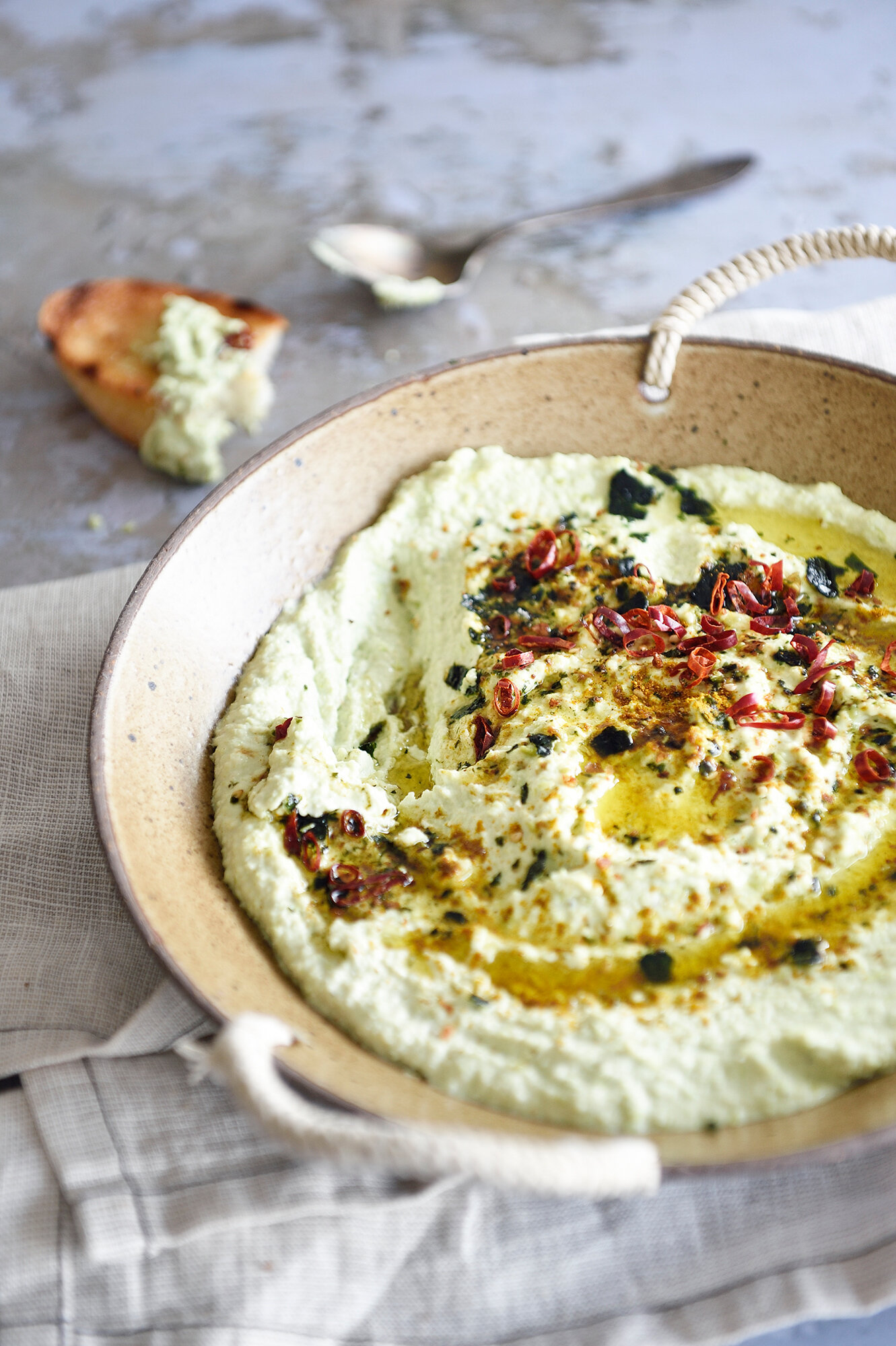 Edamame Hummus